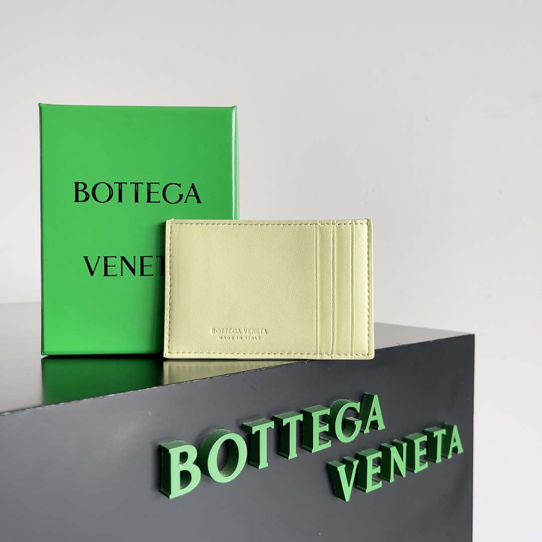 Bottega Veneta BV 649597 Cassette Credit Card Case bv70039 - Default Title - View 2