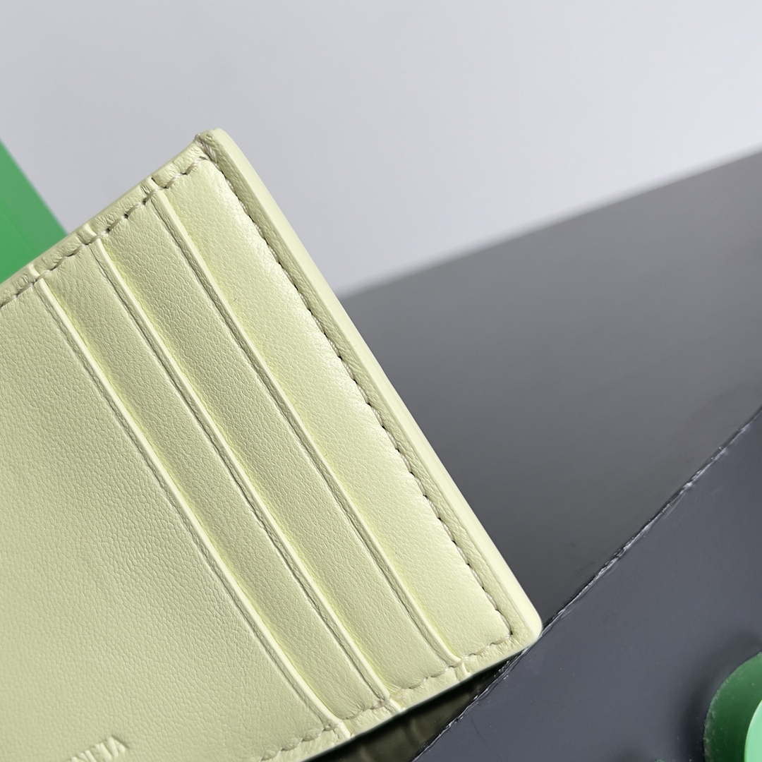 Bottega Veneta BV 649597 Cassette Credit Card Case bv70039 - Default Title - View 3