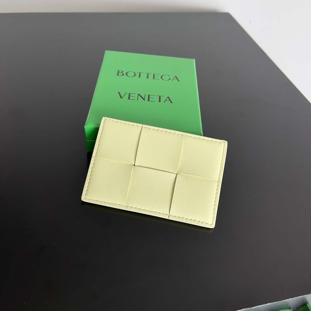 Bottega Veneta BV 649597 Cassette Credit Card Case bv70039 - Default Title - View 5