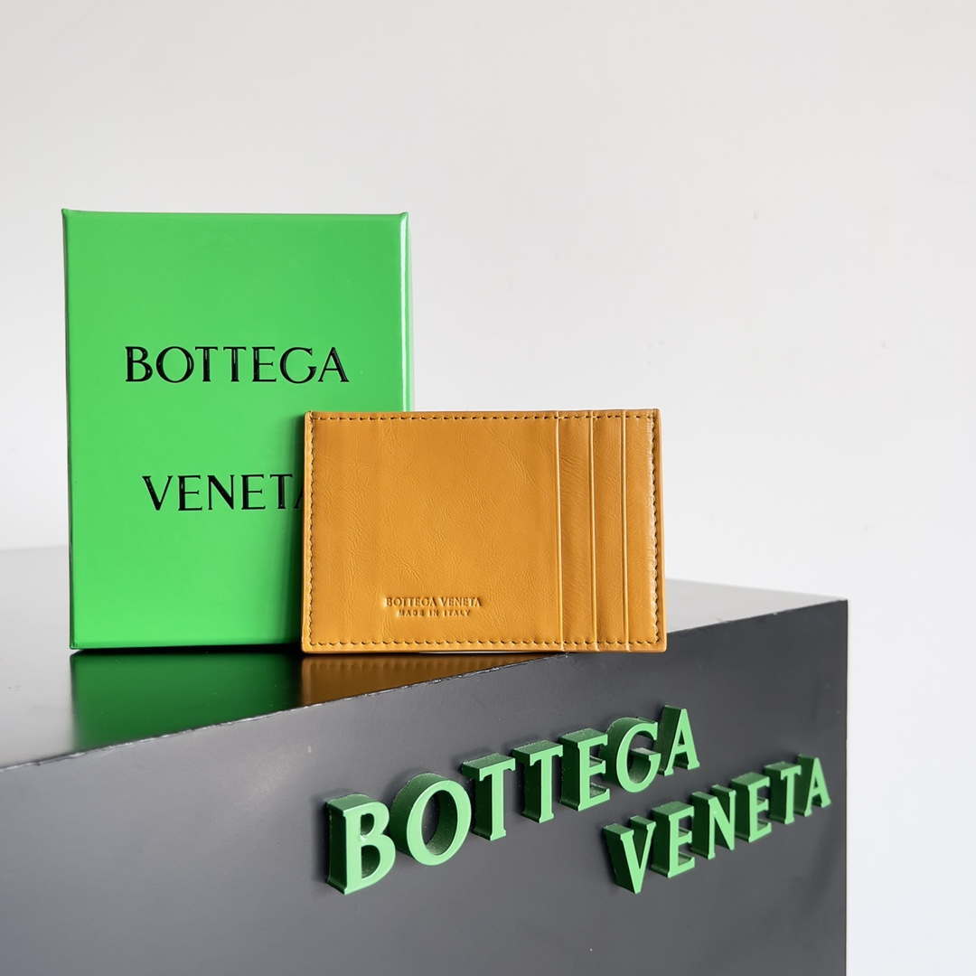 Bottega Veneta BV 649597 Cassette Credit Card Case bv70040 - Default Title - View 2