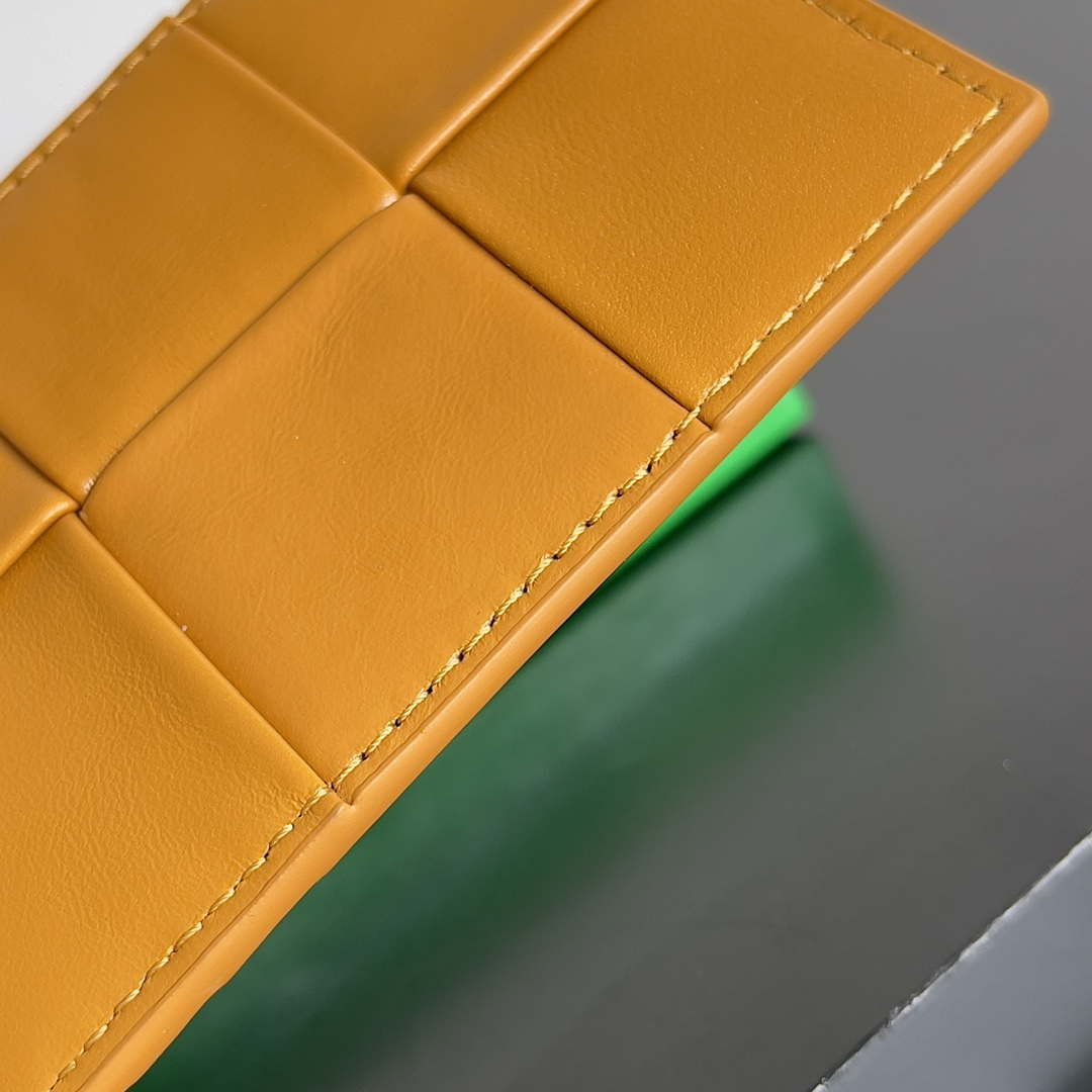 Bottega Veneta BV 649597 Cassette Credit Card Case bv70040 - Default Title - View 6