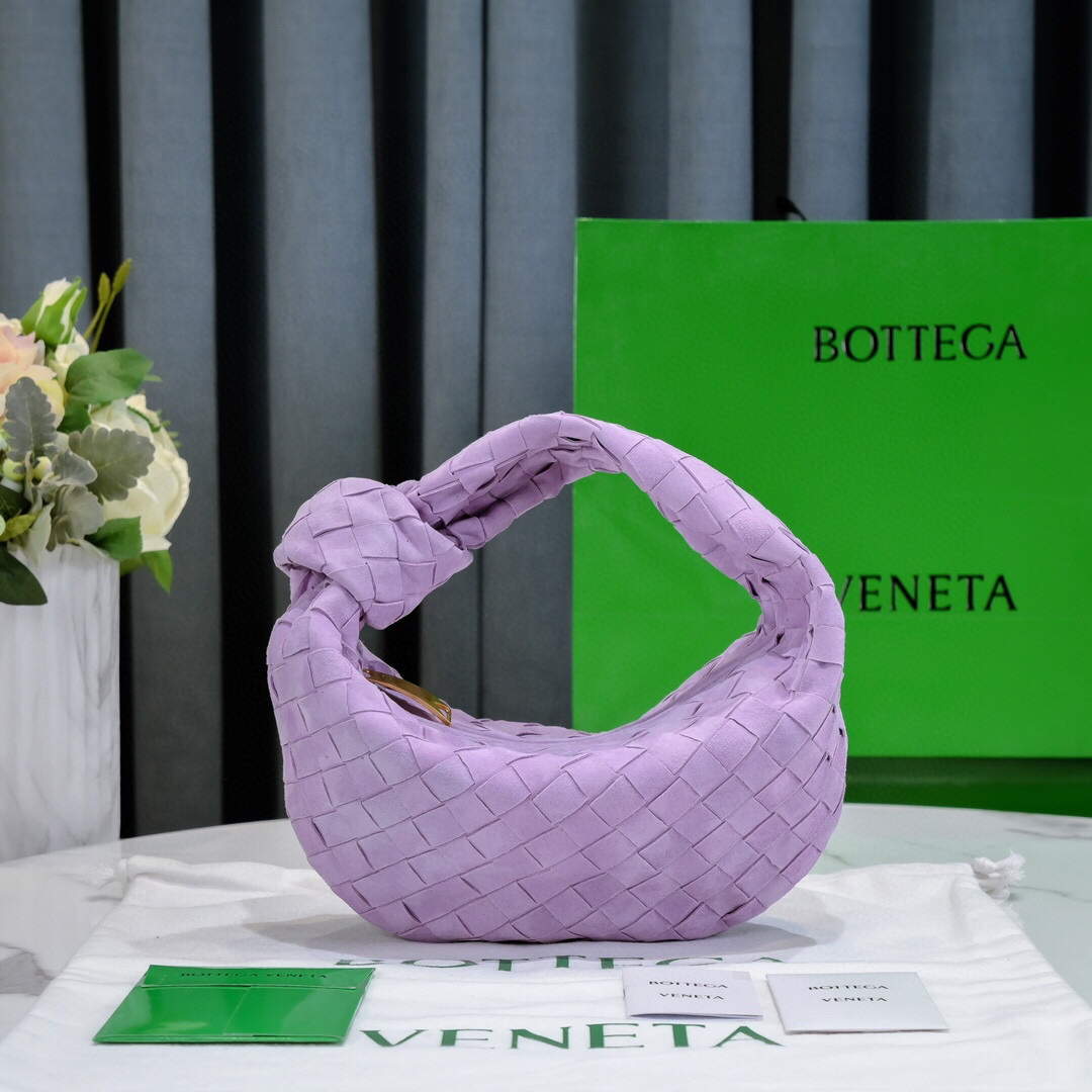 Bottega Veneta BV 651876 mini Jodie Purple