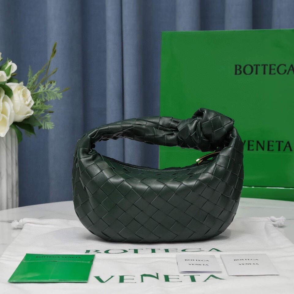 Bottega Veneta BV 651876 mini Jodie Dark Green