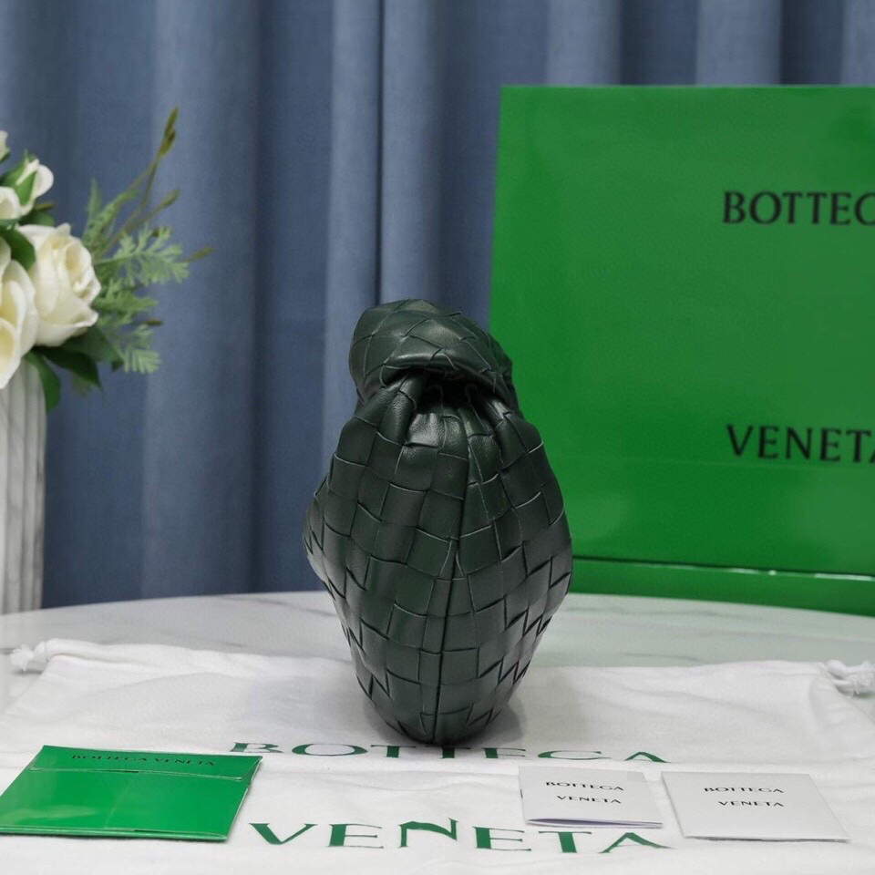 Bottega Veneta BV 651876 mini Jodie Dark Green - Default Title - View 4
