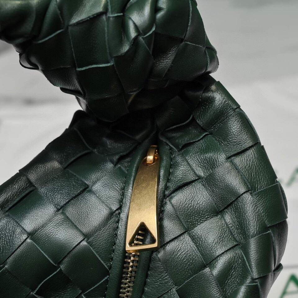 Bottega Veneta BV 651876 mini Jodie Dark Green - Default Title - View 6