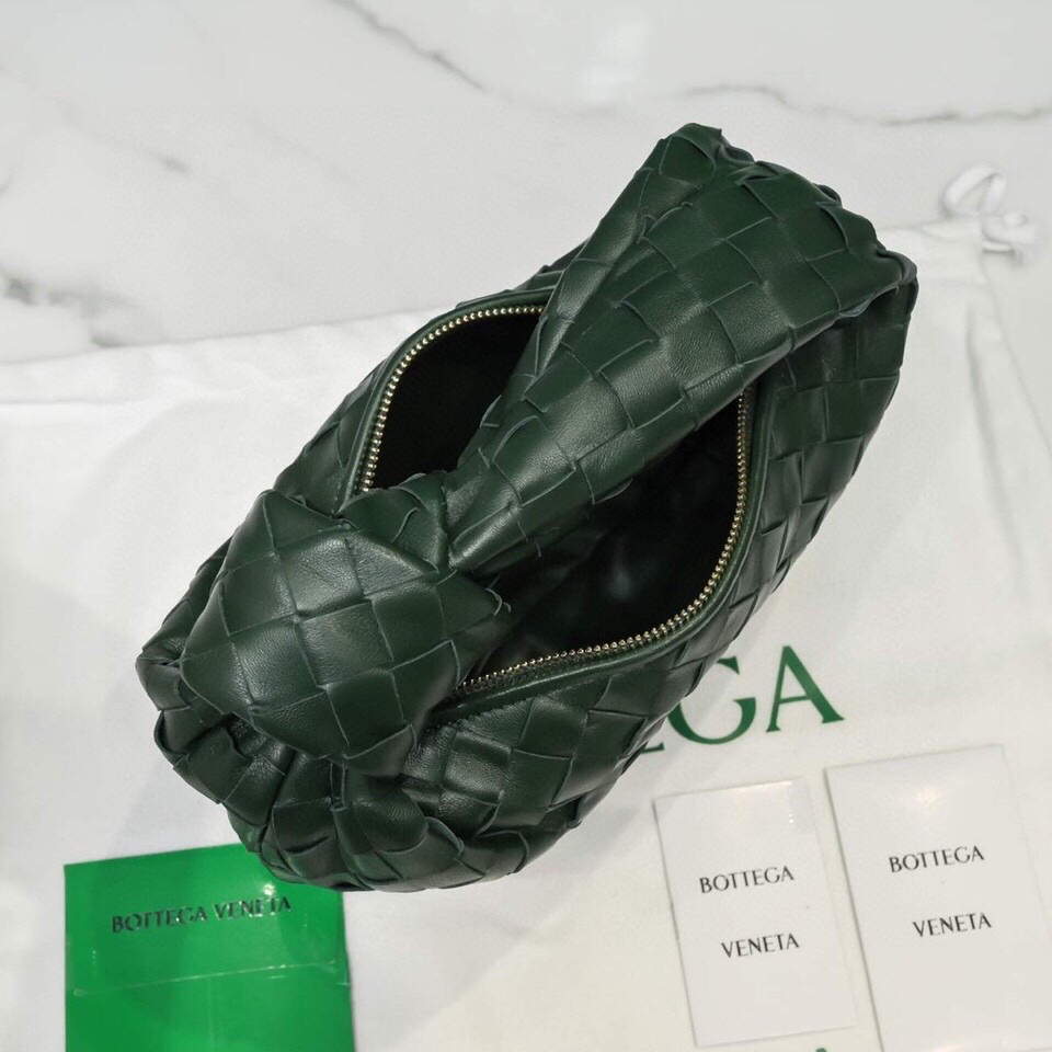 Bottega Veneta BV 651876 mini Jodie Dark Green - Default Title - View 7