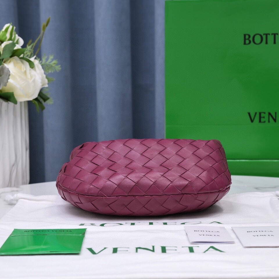 Bottega Veneta BV 651876 mini Jodie Wine Red - Default Title - View 3