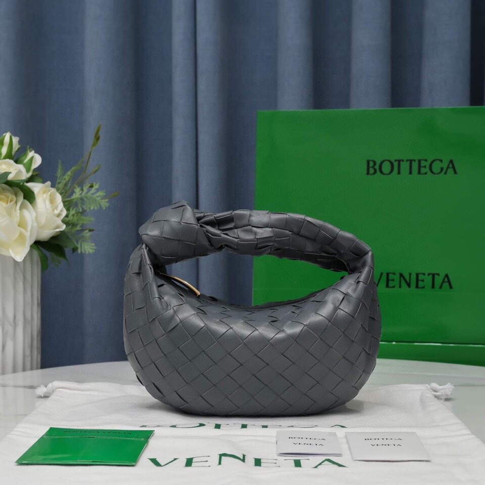 Bottega Veneta BV 651876 mini Jodie Dark Grey - Default Title - View 1