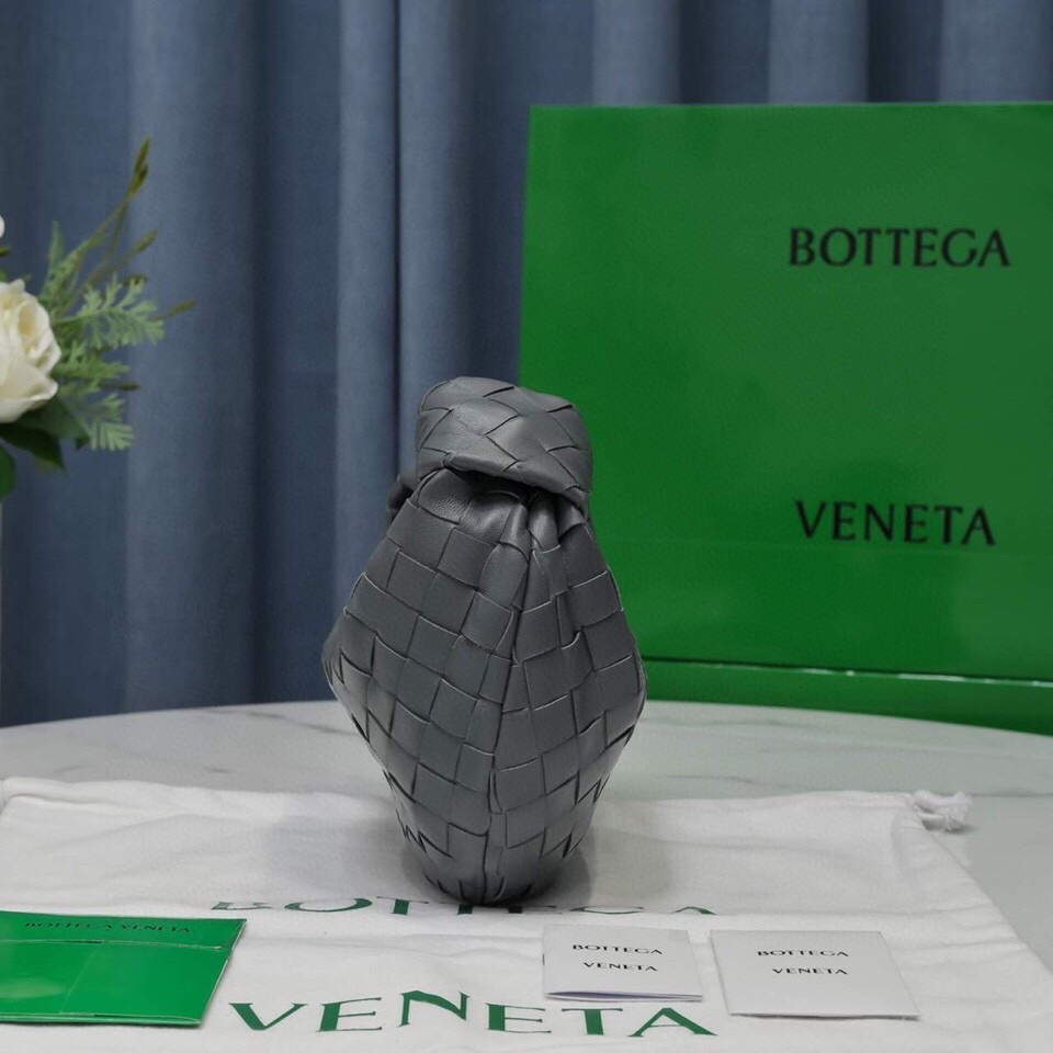 Bottega Veneta BV 651876 mini Jodie Dark Grey - Default Title - View 4