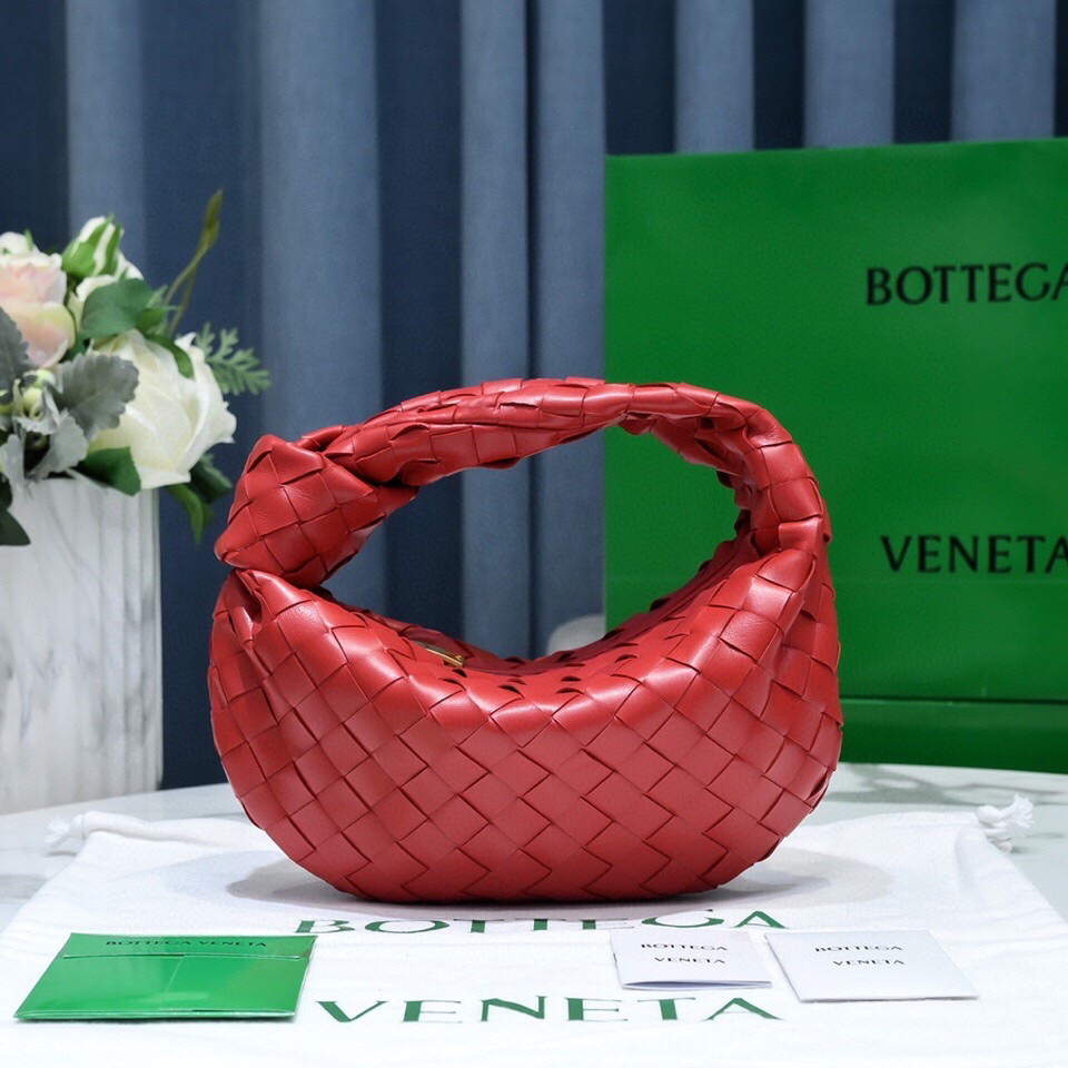 Bottega Veneta BV 651876 mini Jodie Red - Default Title - View 1