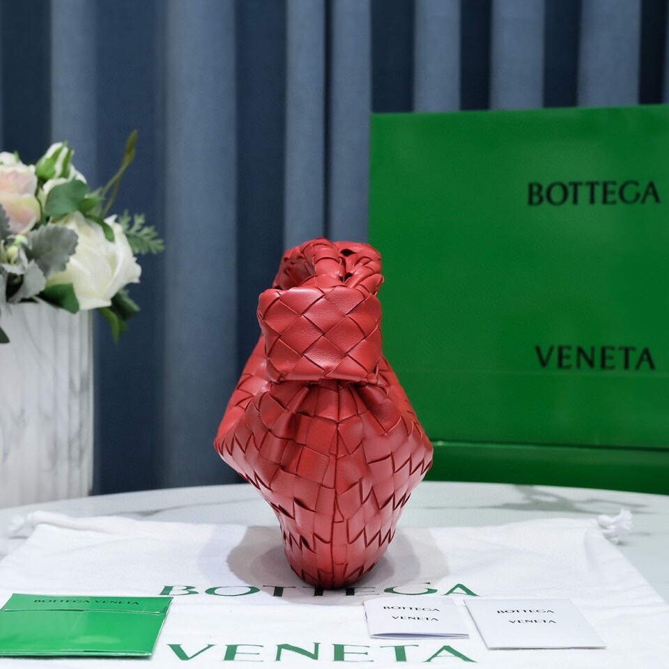 Bottega Veneta BV 651876 mini Jodie Red - Default Title - View 4