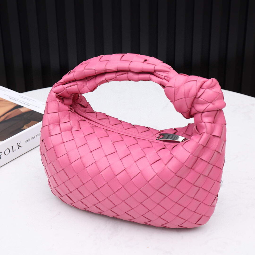 Bottega Veneta BV 651876 mini Jodie Rose Red