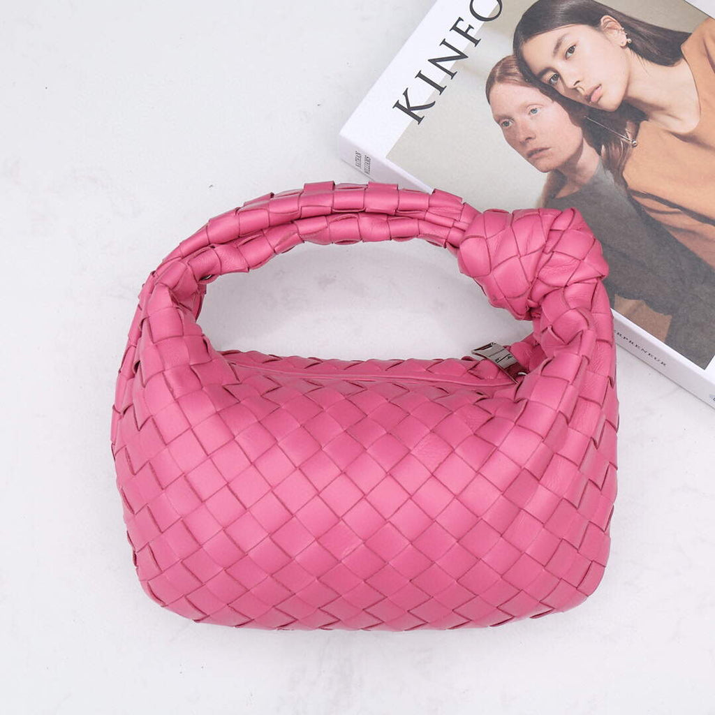Bottega Veneta BV 651876 mini Jodie Rose Red