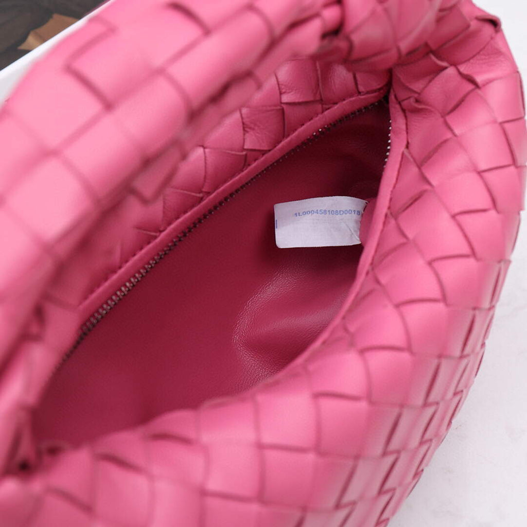 Bottega Veneta BV 651876 mini Jodie Rose Red