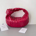 Bottega Veneta BV 651876 mini Jodie Patent leather Red - Default Title - View 1