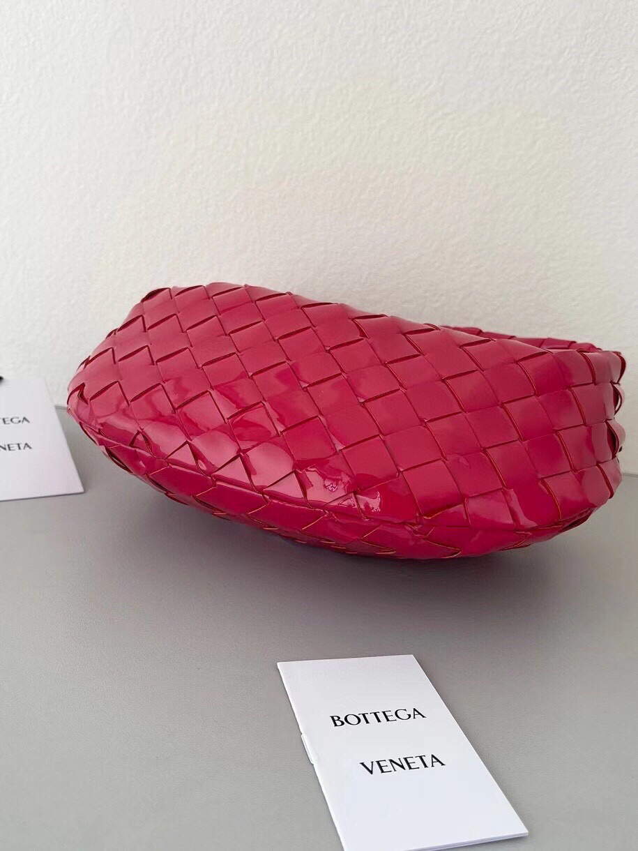 Bottega Veneta BV 651876 mini Jodie Patent leather Red