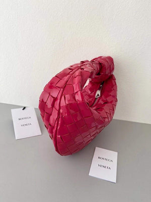 Bottega Veneta BV 651876 mini Jodie Patent leather Red - Default Title - View 4