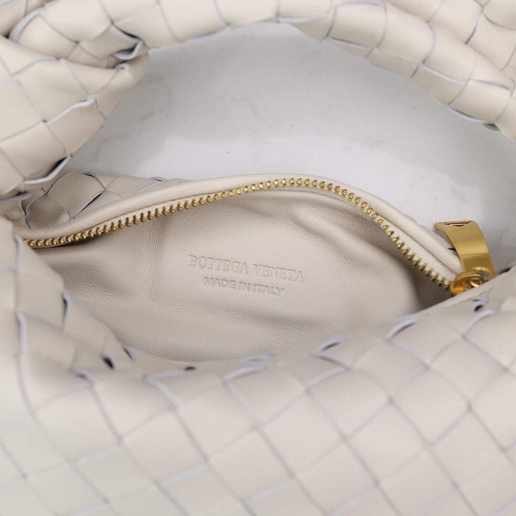 Bottega Veneta BV 651876 mini Jodie Beige