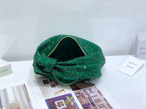 Bottega Veneta BV 651876 mini Jodie Rhinestones Dark Green - Default Title - View 9