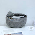 Bottega Veneta BV 651876 mini Jodie Rhinestones Sliver Black - Default Title - View 1