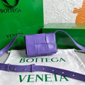 Bottega Veneta BV 666688 Cassette Shoulder Bag 33993 Purple