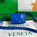 Bottega Veneta BV 666688 Cassette Shoulder Bag 33993 Blue