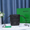Bottega Veneta BV 680218 Small Cassette Cross-Body Bucket Black - Default Title - View 1