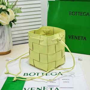 Bottega Veneta BV 680218 Small Cassette Cross-Body Bucket Yellow - Default Title - View 5