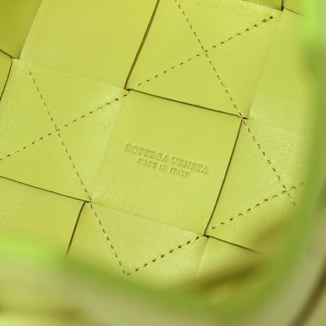 Bottega Veneta BV 680218 Small Cassette Cross-Body Bucket Yellow - Default Title - View 7