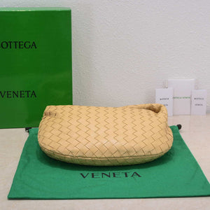 Bottega Veneta BV 690225 Teen Jodie intrecciato leather shoulder bag Apricot - Default Title - View 4