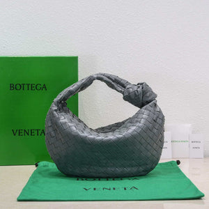 Bottega Veneta BV 690225 Teen Jodie intrecciato leather shoulder bag Dark Gray - Default Title - View 2