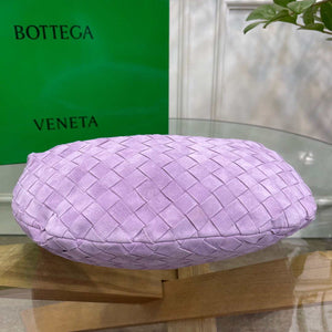 Bottega Veneta BV 690225 Teen Jodie intrecciato leather shoulder bag Purple - Default Title - View 4