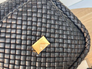 Bottega Veneta BV 709418 Small Cobble Shoulder Bag Drak Brown - Default Title - View 7