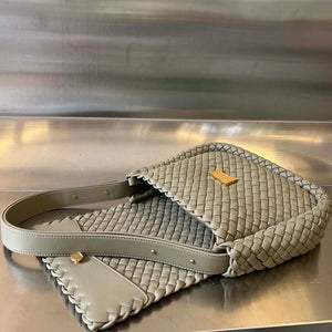 Bottega Veneta BV 709418 Small Cobble Shoulder Bag Gray - Default Title - View 6