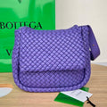 Bottega Veneta BV 709418 Small Cobble Shoulder Bag Purple - Default Title - View 1