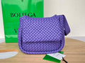 Bottega Veneta BV 709418 Small Cobble Shoulder Bag Purple