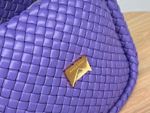 Bottega Veneta BV 709418 Small Cobble Shoulder Bag Purple - Default Title - View 5