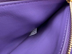 Bottega Veneta BV 709418 Small Cobble Shoulder Bag Purple - Default Title - View 8