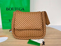 Bottega Veneta BV 709418 Small Cobble Shoulder Bag Tan