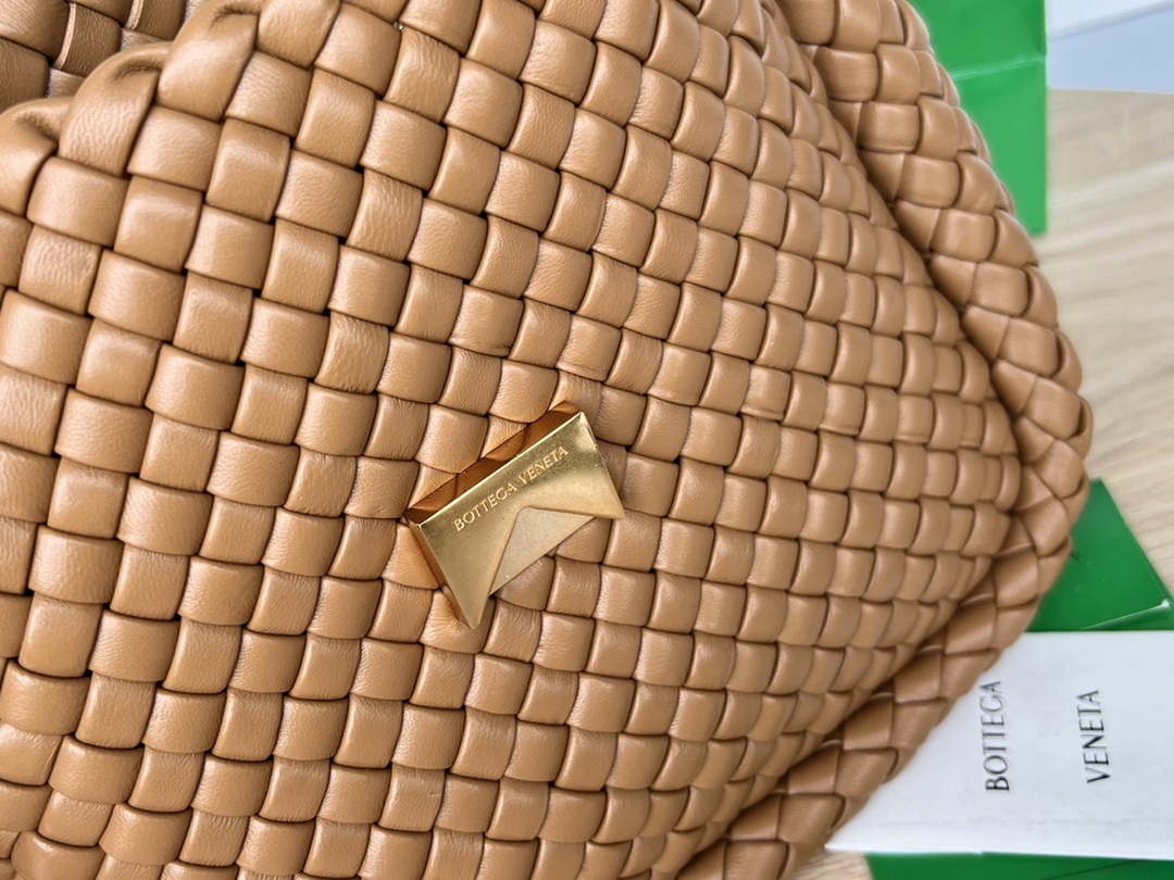 Bottega Veneta BV 709418 Small Cobble Shoulder Bag Tan - Default Title - View 6