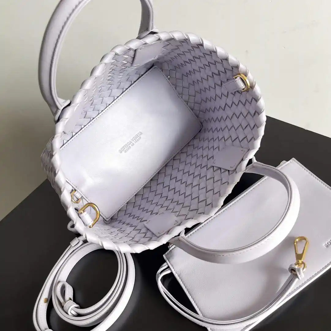 Bottega Veneta BV 709464V1OW18425 Mini Cabat Bag BV80023