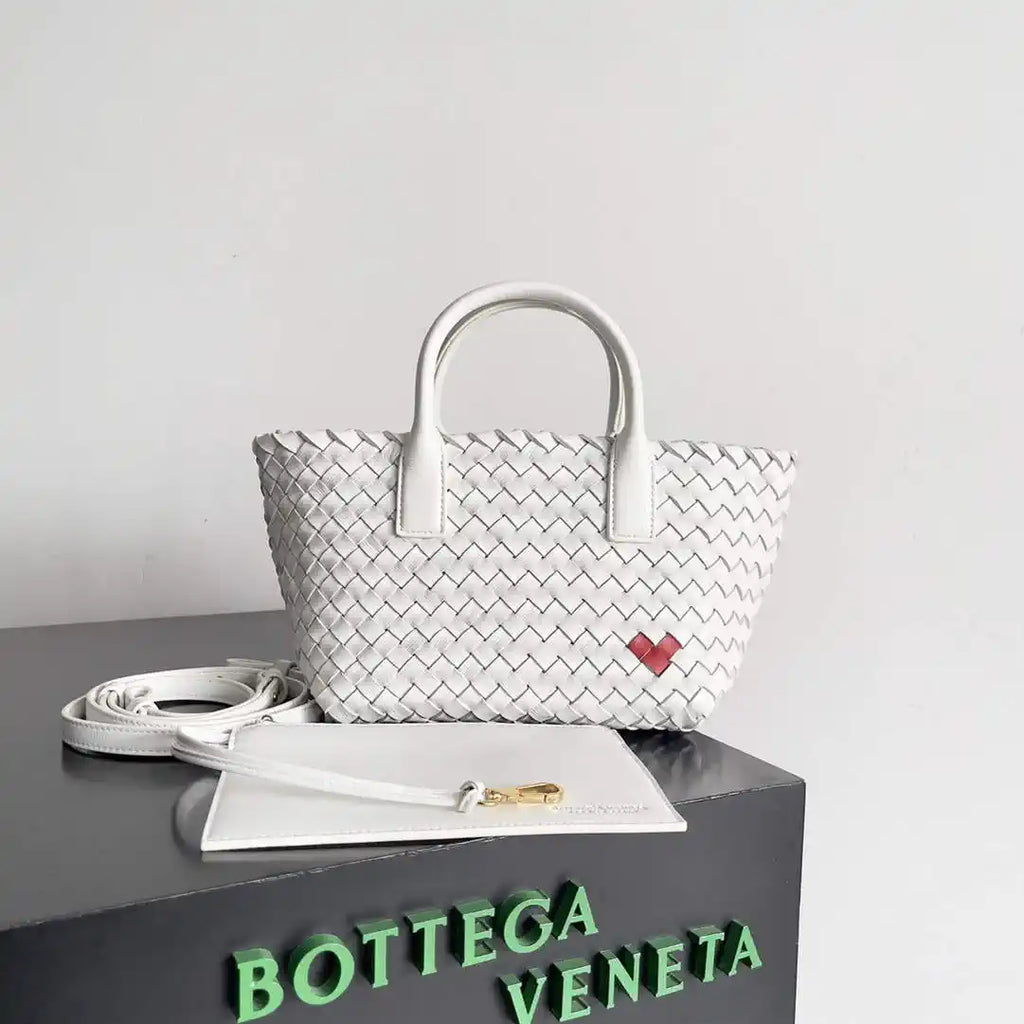 Bottega Veneta BV 709464V1OW18425 Mini Cabat Bag BV80029
