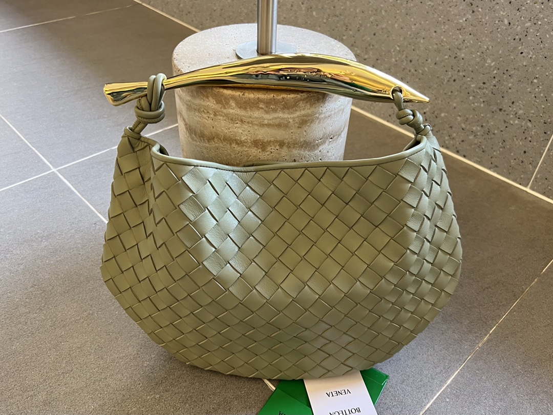 Bottega Veneta BV 716082 Sardine Travertine - Default Title - View 1