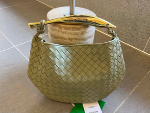 Bottega Veneta BV 716082 Sardine Travertine - Default Title - View 1