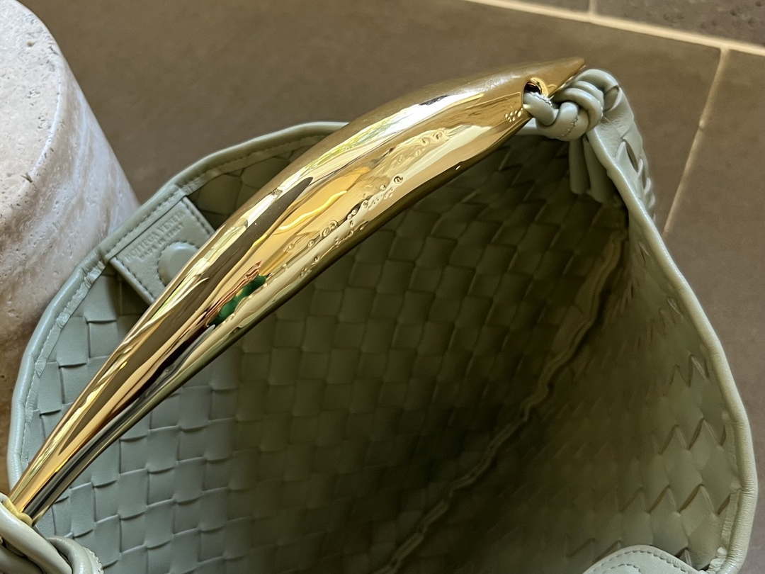 Bottega Veneta BV 716082 Sardine Travertine - Default Title - View 6