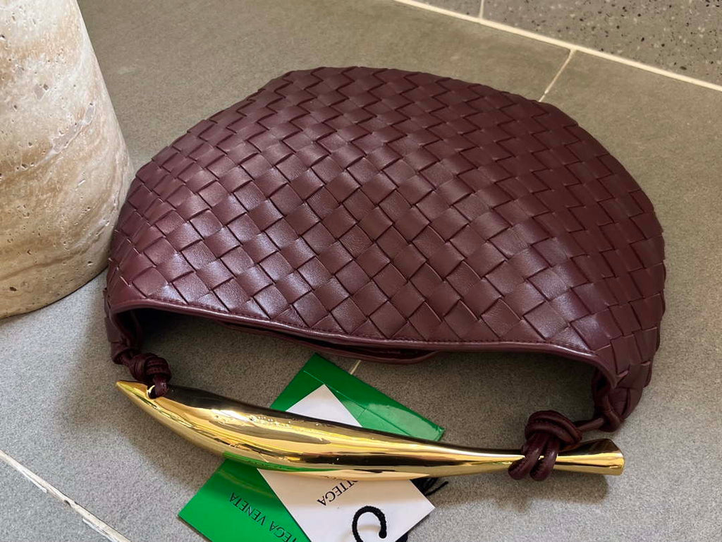 Bottega Veneta BV 716082 Sardine Wine Red