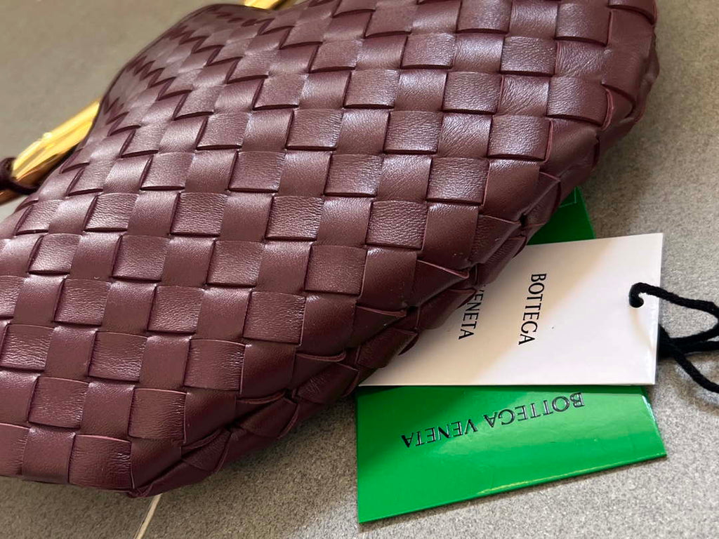 Bottega Veneta BV 716082 Sardine Wine Red