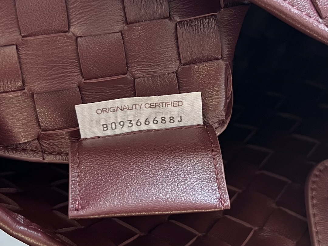 Bottega Veneta BV 716082 Sardine Wine Red - Default Title - View 8