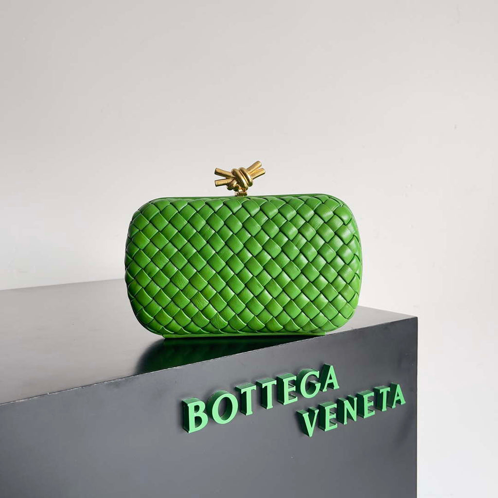 Bottega Veneta BV 717622 Knot Green BV10090
