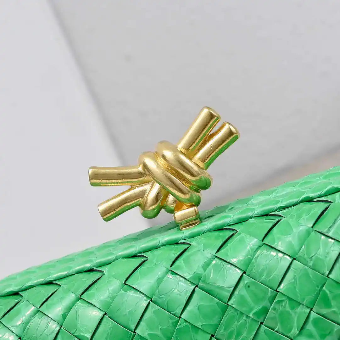 Bottega Veneta BV 717622V01D12929 Knot Snakeskin BV10136